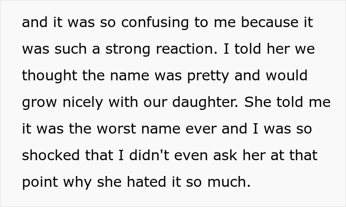 "AITA For Telling My Sister Her Reaction To My Daughter's Name Was Way Over The Top And Rude?" "AITA For Telling My Sister Her Reaction To My Daughter's Name Was Way Over The Top And Rude?"