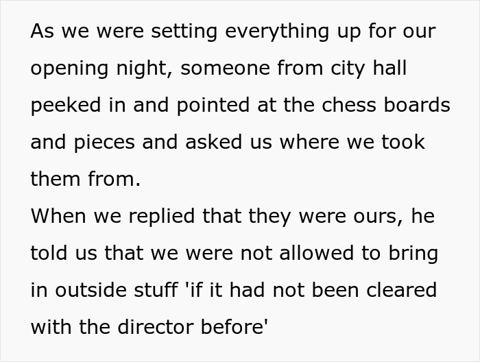 People Get Kicked Out From The Venue They Rented As They Brought “Unauthorized Outside Material” People Get Kicked Out From The Venue They Rented As They Brought “Unauthorized Outside Material”