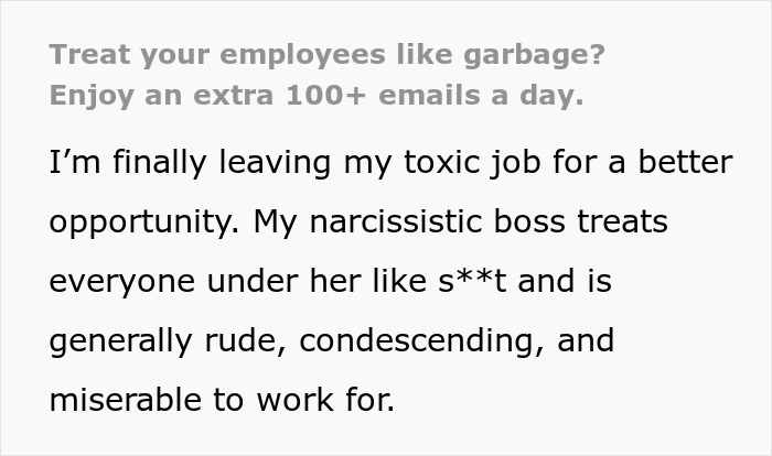 Boss Treats Workers Like Trash But Doesn’t Understand How Email Works, Receives Revenge