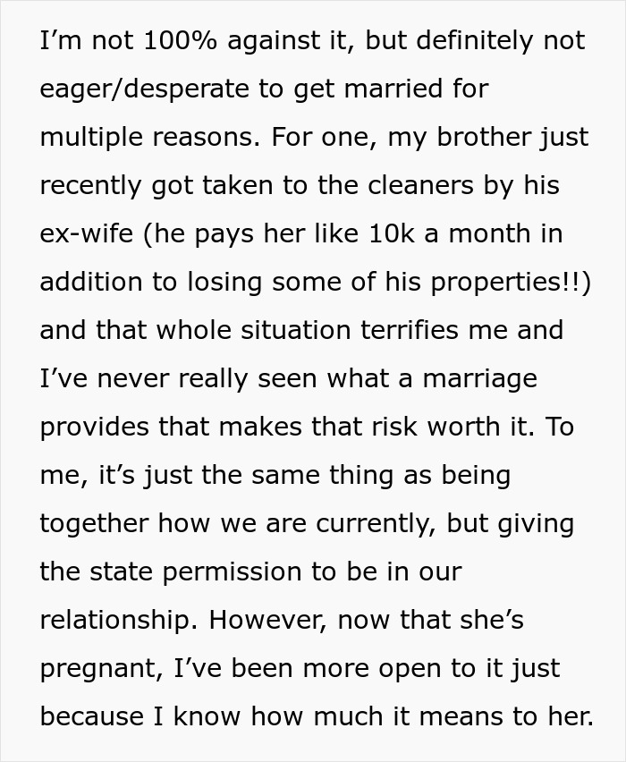 Pregnant Woman Thinks Prenup Is Unfair, Guy Halts The Wedding