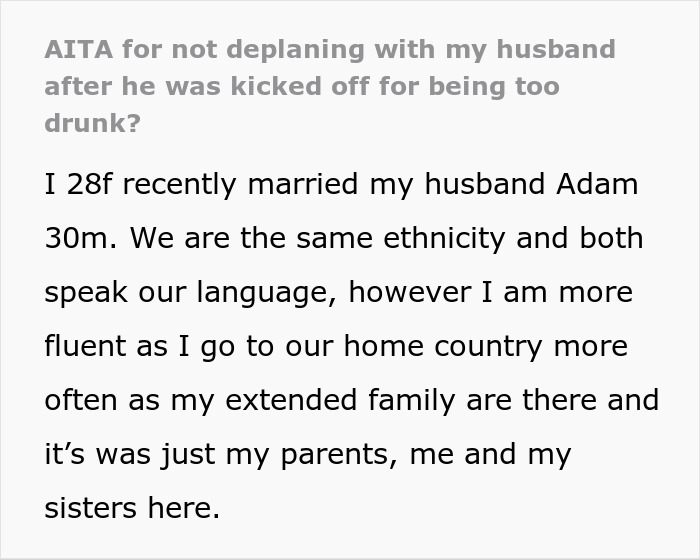 Drunk Guy Is Left At The Airport Alone When Wife Refuses To Miss Expensive Flight To See Her Family Drunk Guy Is Left At The Airport Alone When Wife Refuses To Miss Expensive Flight To See Her Family