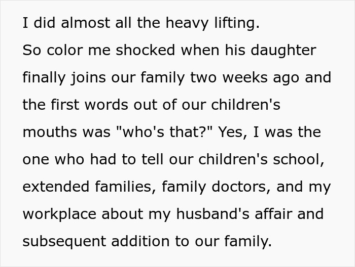 “My Husband’s Affair Daughter Was Dropped Off At Our House 2 Weeks Ago And It’s Causing Issues” 