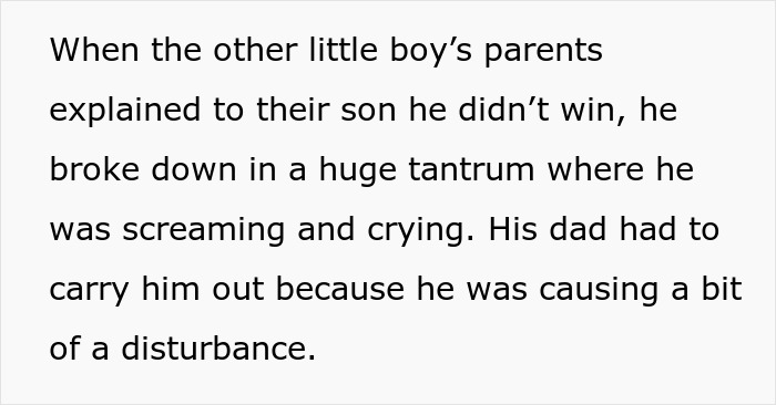 Boy Wins Big In School Raffle, Refuses To Give Up Prize To Calm Sore Loser Boy Wins Big In School Raffle, Refuses To Give Up Prize To Calm Sore Loser