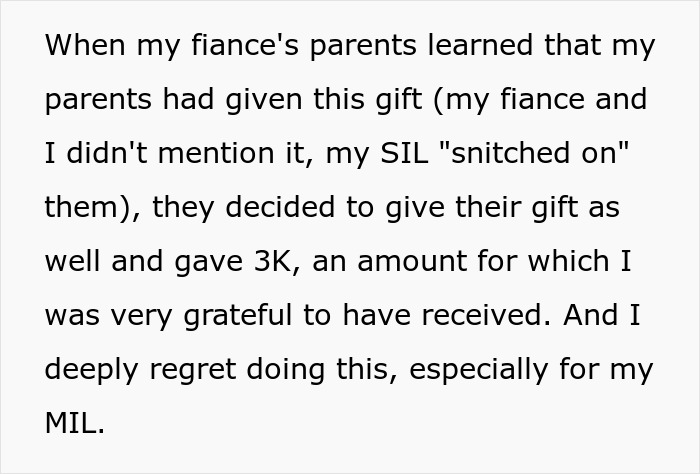 "AITA For Returning The Money To My MIL In Front Of Everyone, Embarrassing Her?" "AITA For Returning The Money To My MIL In Front Of Everyone, Embarrassing Her?"
