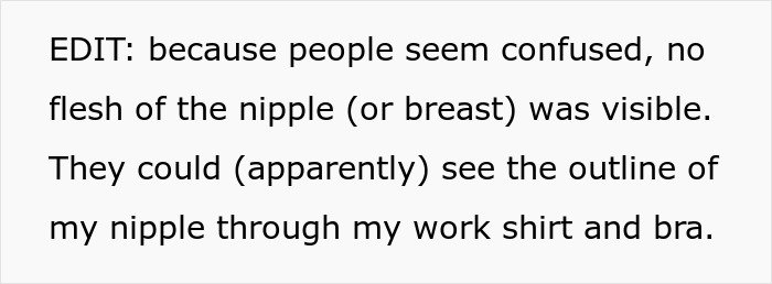 Woman Feels She Is Being Targeted At Work For Being Disabled When Manager Makes Fuss About Her Bra Woman Feels She Is Being Targeted At Work For Being Disabled When Manager Makes Fuss About Her Bra