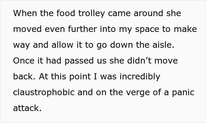 Person Gets Trapped By A Plus-Size Woman On A Flight, Makes Her Cry After Asking To Switch Seats Person Gets Trapped By A Plus-Size Woman On A Flight, Makes Her Cry After Asking To Switch Seats