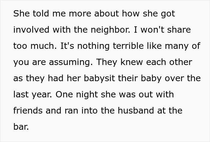 Man Has Tough Conversation With 21YO Daughter Who Had An Affair With Their Married Neighbor