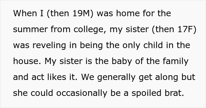 Girl Who’s Used To Getting What She Wants Is Shocked When Brother Won’t Budge After Her Insults Girl Who’s Used To Getting What She Wants Is Shocked When Brother Won’t Budge After Her Insults