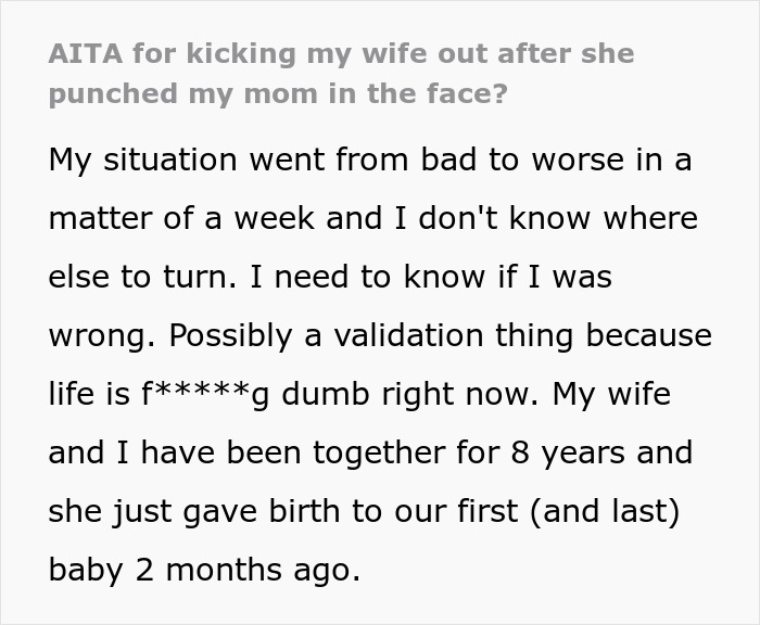 Woman Hands Husband Divorce Papers After Him Brushing Off His Mom’s Insults Ends In Violence