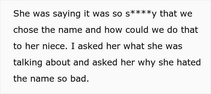 "AITA For Telling My Sister Her Reaction To My Daughter's Name Was Way Over The Top And Rude?" "AITA For Telling My Sister Her Reaction To My Daughter's Name Was Way Over The Top And Rude?"