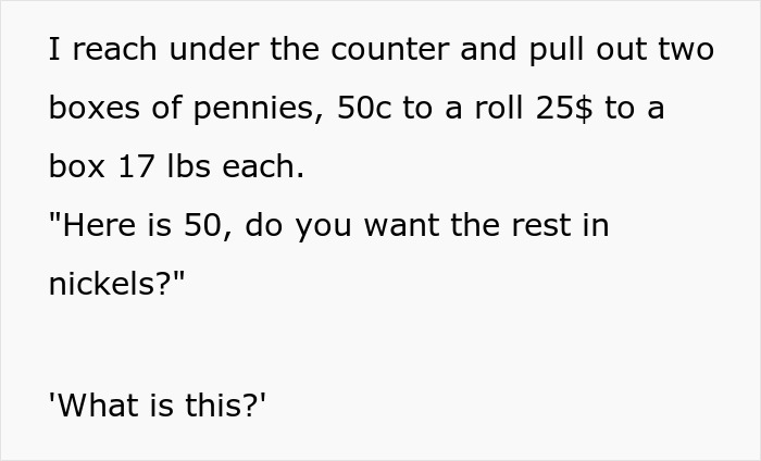 “This Is Legal Tender”: Guy Tries To Break Up $100 Bill Twice, Gets Taught A Lesson By Getting Change In Coins “This Is Legal Tender”: Guy Tries To Break Up $100 Bill Twice, Gets Taught A Lesson By Getting Change In Coins