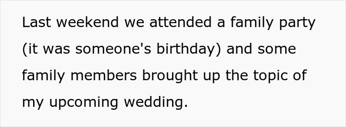 "I Called Him A Hypocrite": Guy Makes Snide Remarks Over Sister's Childfree Wedding, Is Called Out "I Called Him A Hypocrite": Guy Makes Snide Remarks Over Sister's Childfree Wedding, Is Called Out