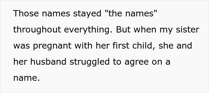 Woman Hides Her Unborn Baby’s Name From Copycat Sister Who Stole Her Last Two Baby Name Ideas Woman Hides Her Unborn Baby’s Name From Copycat Sister Who Stole Her Last Two Baby Name Ideas