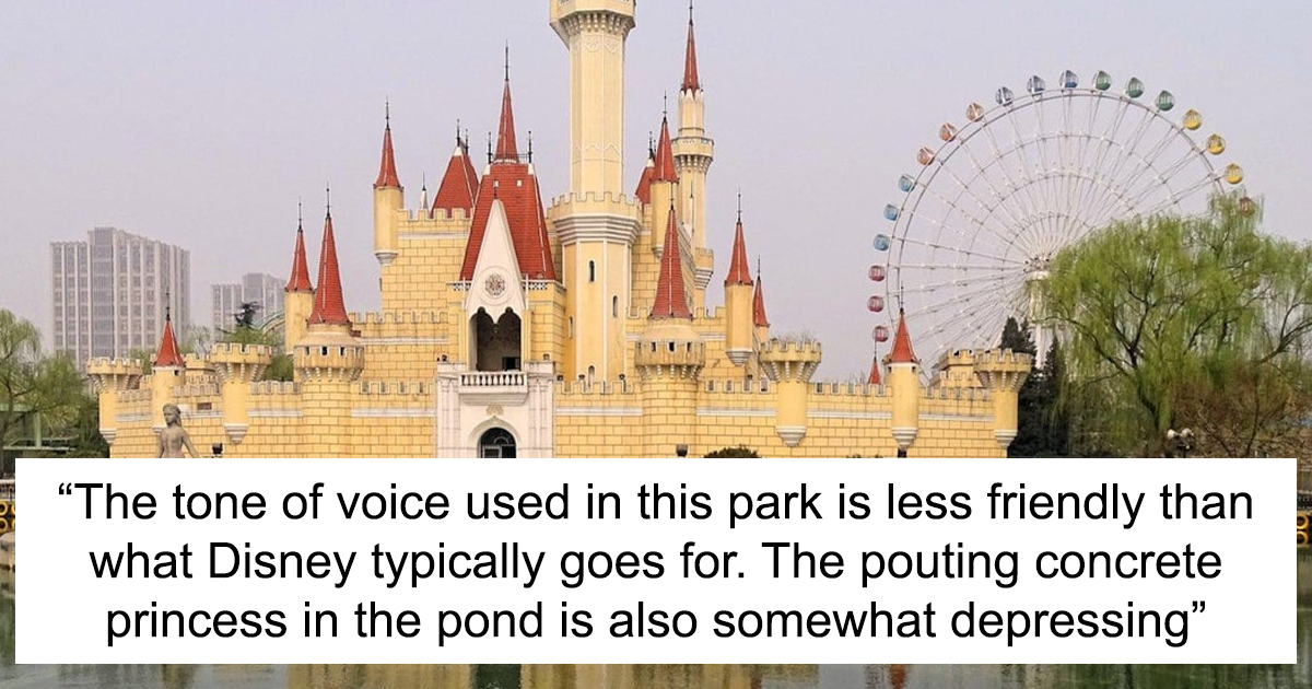 Person Online Shares 20 Pictures From Beijing's Hilariously Bad Disney Park Ripoff - Vimarsana News