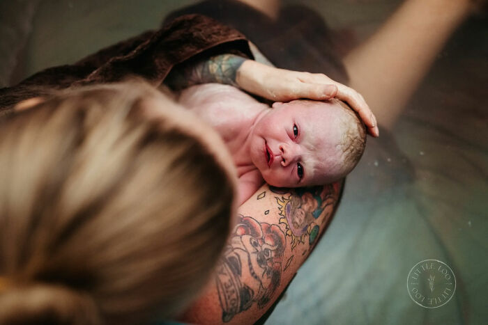 Best In Postpartum: Fine Art: "Finally Face To Face", Lisa Weingardt, United States
