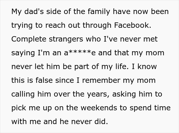 "I Laughed In His Face": Estranged Dad Shows Up After Hearing Daughter Bought A House For Her Nanny "I Laughed In His Face": Estranged Dad Shows Up After Hearing Daughter Bought A House For Her Nanny