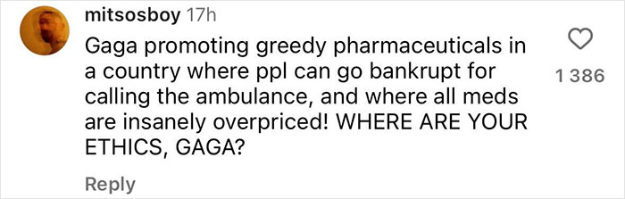 “WHERE ARE YOUR ETHICS?”: Lady Gaga Slammed For Promoting Migraine Med “WHERE ARE YOUR ETHICS?”: Lady Gaga Slammed For Promoting Migraine Med
