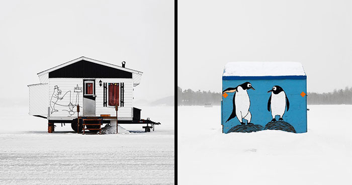 The Beauty Of Canada’s Ice-Hut Communities In 30 Photographs By Richard Johnson