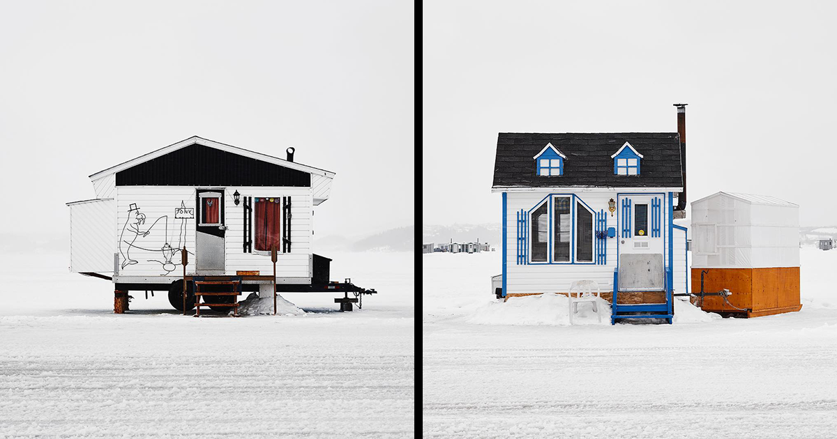 This Photographer Captured An Ice Fishing Hub In Canada, And Here Are His 80 Best Works - Vimarsana News