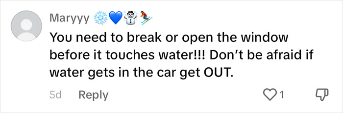 ER Doctor Lists 4 Things To Remember If Your Car Falls Into Water, People Online Are Thanking Her