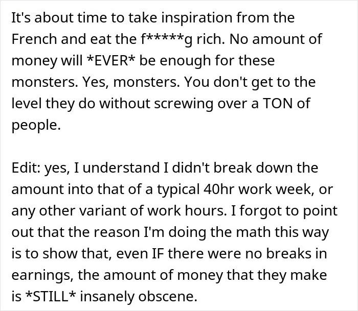 Worker Refuses To Take The CEO Making More Than All Workers Combined Worker Refuses To Take The CEO Making More Than All Workers Combined
