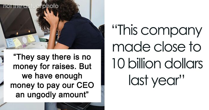 Worker Refuses To Take The CEO Making More Than All Workers Combined
