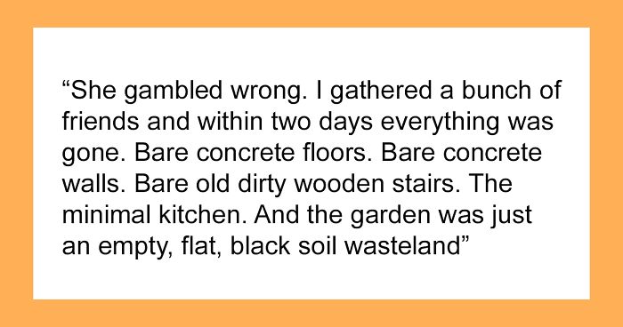 Woman Refuses To Buy Previous Tenant’s Stuff, Hoping She’ll Leave It Anyway, Comes To Regret It