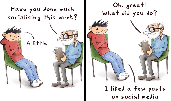 Socially Awkward Misfit: My 20 Comics About Social Anxiety