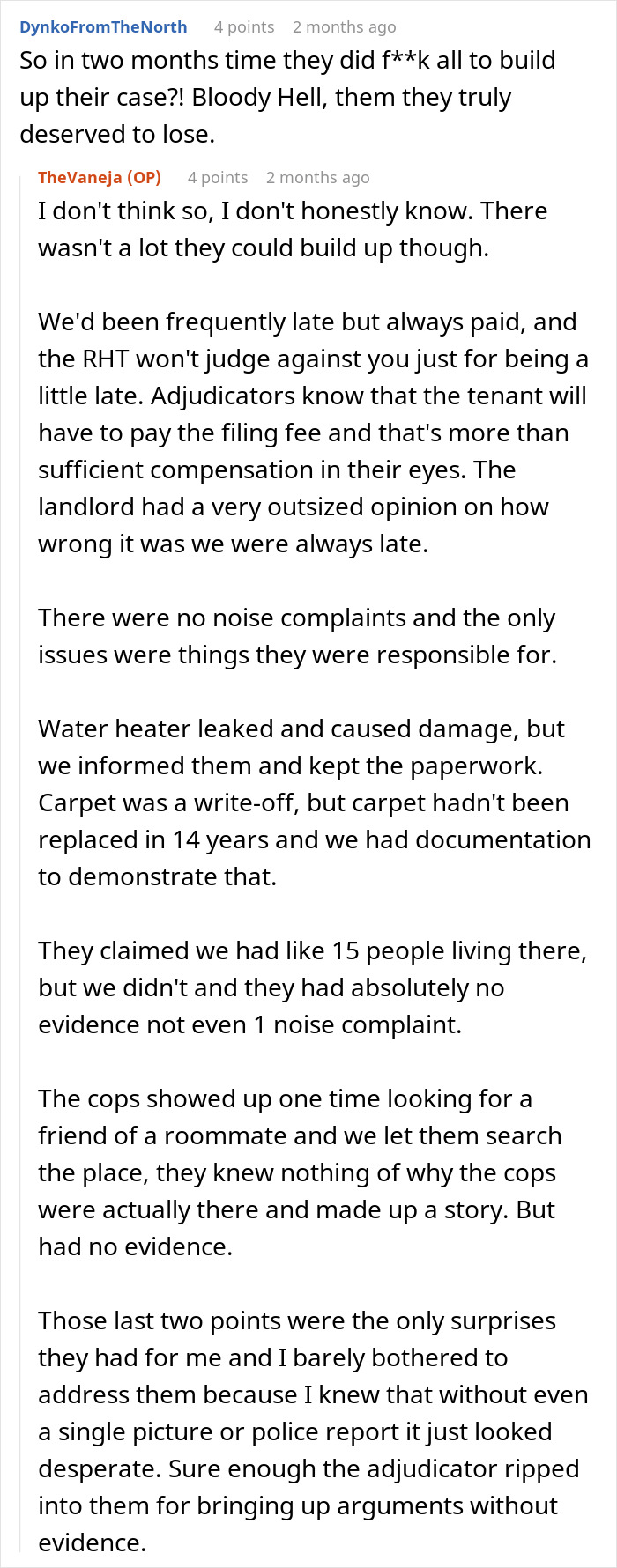 "Face Was So Red At The End": Landlord Regrets Messing With The Wrong Tenant
