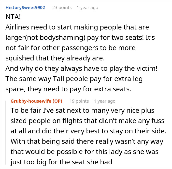 Person Gets Trapped By A Plus-Size Woman On A Flight, Makes Her Cry After Asking To Switch Seats Person Gets Trapped By A Plus-Size Woman On A Flight, Makes Her Cry After Asking To Switch Seats