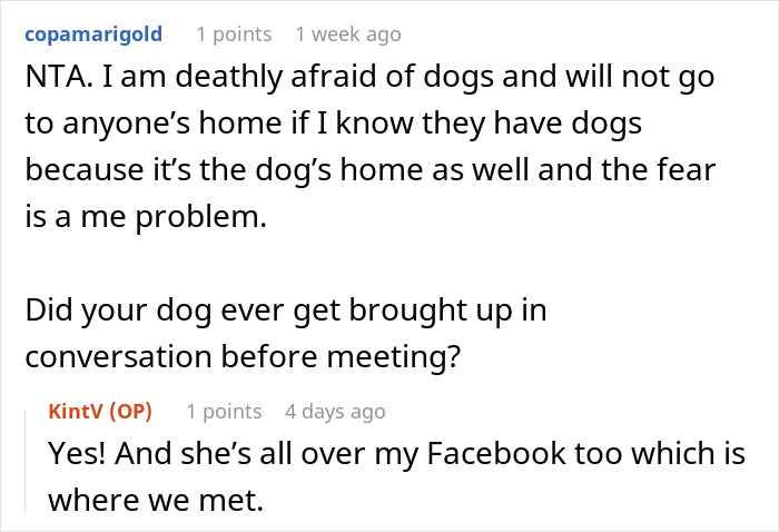 Man Tells Date It's Either Him Or The Dog, Gets Kicked Out In A Blink Of An Eye