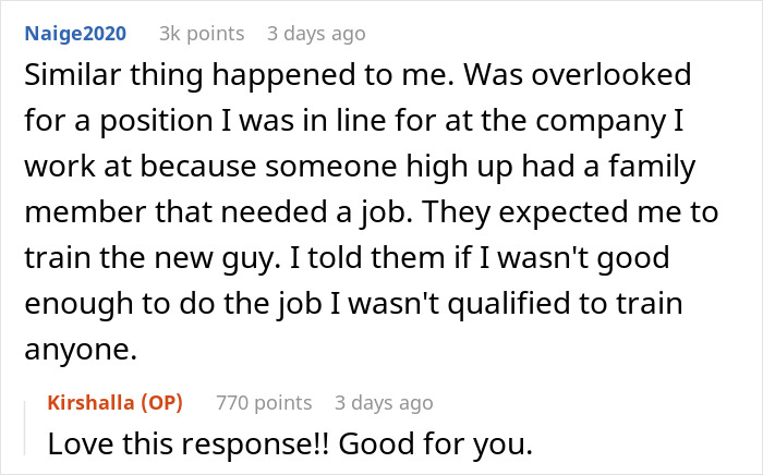 Worker Told He’s Not Qualified For A Promotion, Takes Revenge When Told To Cover For Colleague Worker Told He’s Not Qualified For A Promotion, Takes Revenge When Told To Cover For Colleague