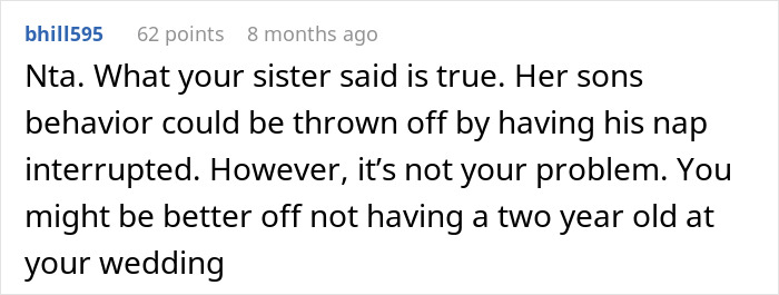 “He Takes A Nap At 12”: Bride Snaps After Entitled Sister Refuses To Attend Her Wedding “He Takes A Nap At 12”: Bride Snaps After Entitled Sister Refuses To Attend Her Wedding