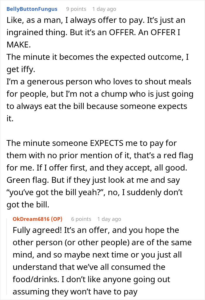 Woman Suggests To Split The Bill On Double Date, Gets Blamed For Causing A Breakup