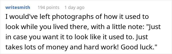 Woman Refuses To Buy Previous Tenant's Stuff, Hoping She'll Leave It Anyway, Comes To Regret It Woman Refuses To Buy Previous Tenant's Stuff, Hoping She'll Leave It Anyway, Comes To Regret It