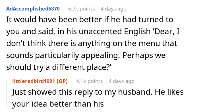 "No Good, We Go": Rude Waitress Assumes Man Doesn't Speak English, He Plays Along "No Good, We Go": Rude Waitress Assumes Man Doesn't Speak English, He Plays Along