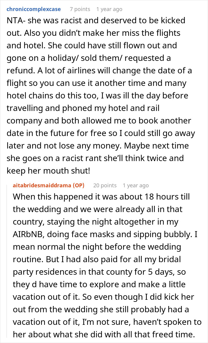 Internet Applauds Bride For Kicking Bridesmaid Off Her Destination Wedding The Day Before The Event