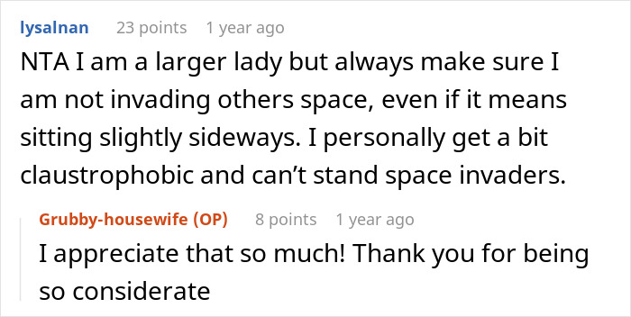 Person Gets Trapped By A Plus-Size Woman On A Flight, Makes Her Cry After Asking To Switch Seats Person Gets Trapped By A Plus-Size Woman On A Flight, Makes Her Cry After Asking To Switch Seats