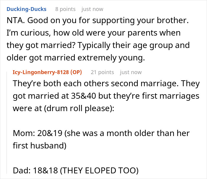 Parents Won’t Acknowledge Son’s Marriage, Daughter Bans Them From Her Kid’s Birthday 