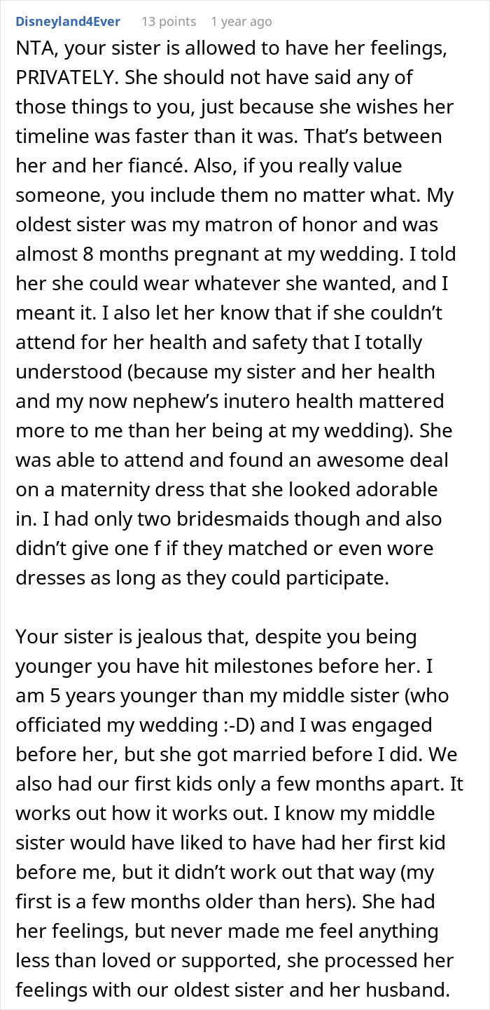 Bridezilla Demands That Brother’s Wife Not Be Pregnant During Her Wedding, Netizens Call Her Insane 