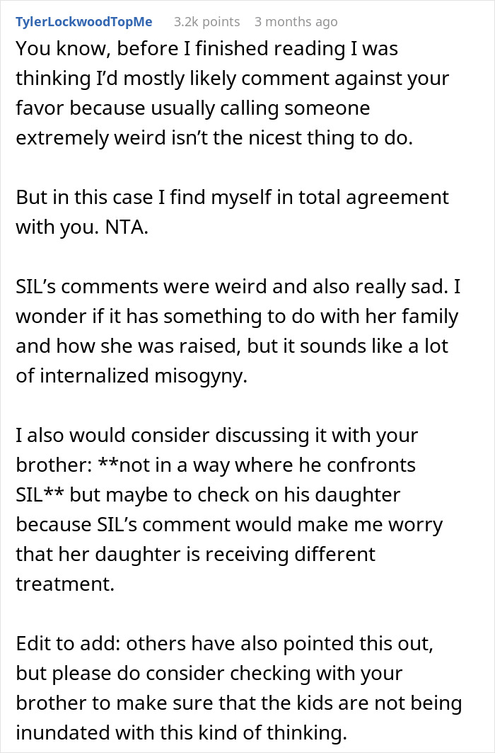 Married Couple Reveals They’re Expecting A Daughter, SIL Tells Wife She Should Feel Devastated Married Couple Reveals They’re Expecting A Daughter, SIL Tells Wife She Should Feel Devastated