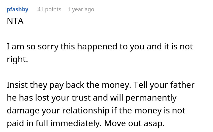 Teen Takes Refuge With GF After Parents Steal $3K From His Savings To Pay For Lavish Getaway Teen Takes Refuge With GF After Parents Steal $3K From His Savings To Pay For Lavish Getaway