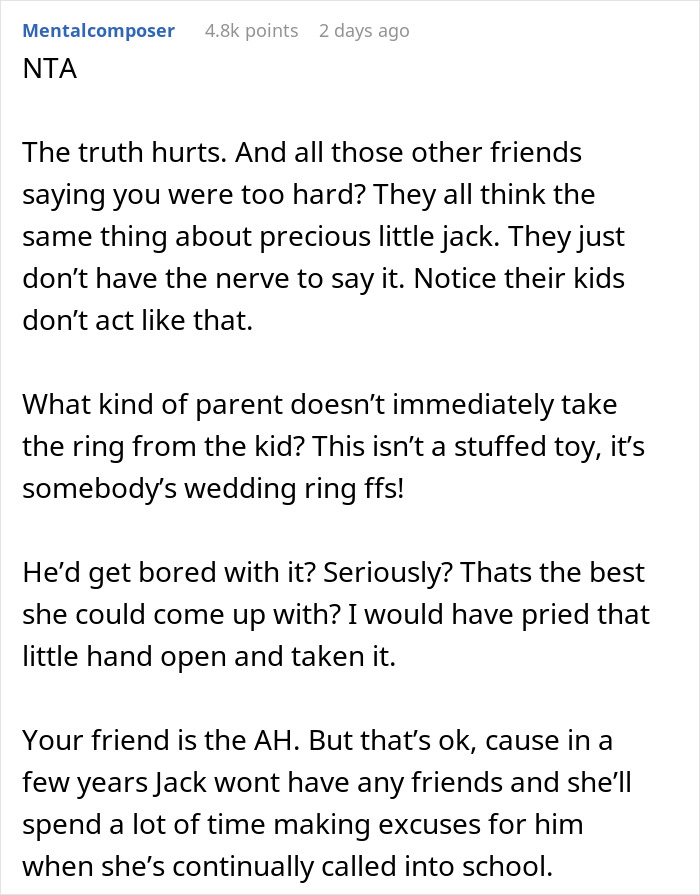 “AITA For Telling My Friend Her Kid Has No Manners?”