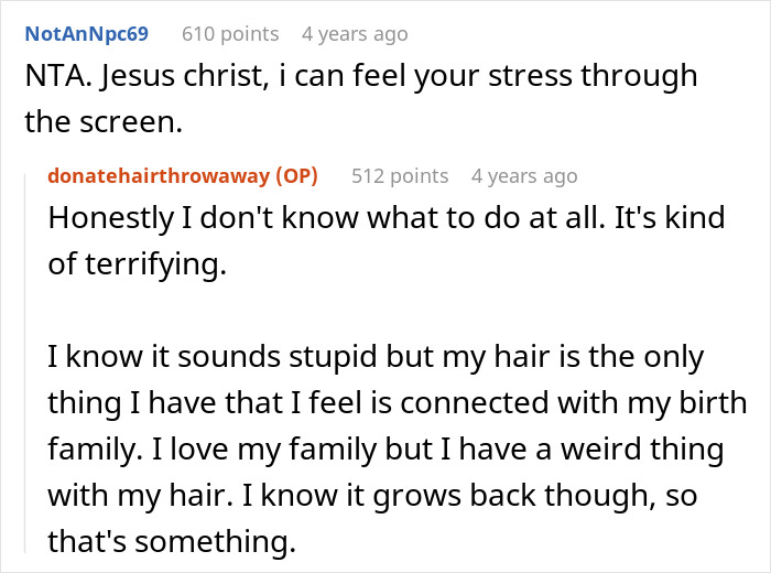 Teen Struggles To Handle The Pressure After Family Demands She Shave Her Head For Aunt Teen Struggles To Handle The Pressure After Family Demands She Shave Her Head For Aunt