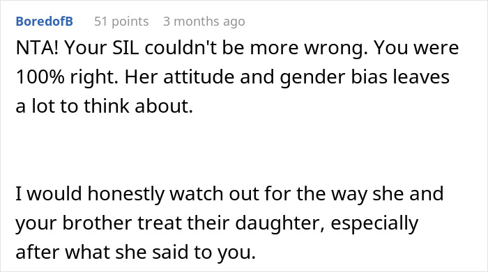 Married Couple Reveals They’re Expecting A Daughter, SIL Tells Wife She Should Feel Devastated Married Couple Reveals They’re Expecting A Daughter, SIL Tells Wife She Should Feel Devastated
