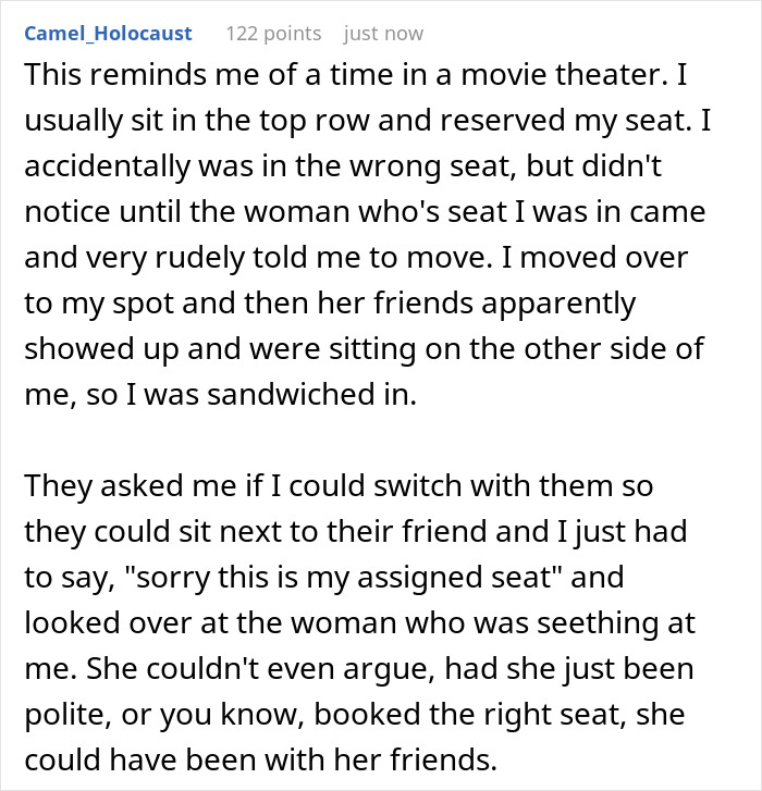 “So You ARE In The Wrong Seat”: Lady Embarrasses Traveler, Gets Stuck In A Row Full Of People “So You ARE In The Wrong Seat”: Lady Embarrasses Traveler, Gets Stuck In A Row Full Of People