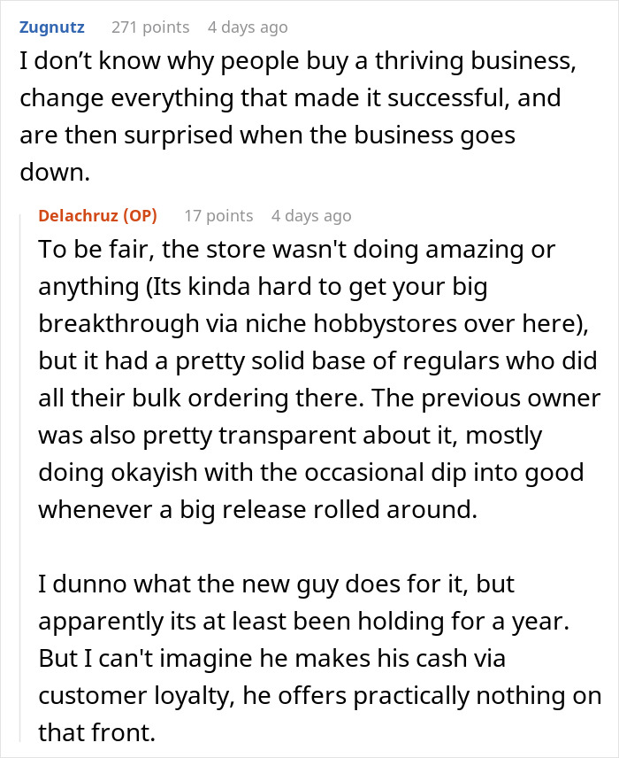 Game Over: New Owner Takes Loyal Clients For Granted, Watches His Store Fall Apart Game Over: New Owner Takes Loyal Clients For Granted, Watches His Store Fall Apart