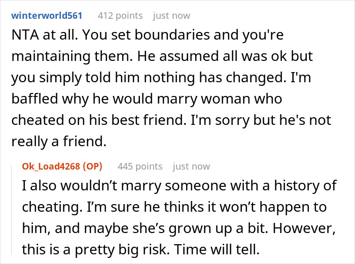 “AITAH For Causing My Ex-GF’s Husband (Also, My Previous Best Friend) To Cry At The Bar?” 