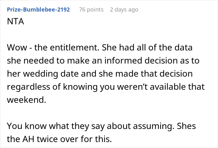 "AITA For Choosing A Concert Over My Best Friend's Wedding?" "AITA For Choosing A Concert Over My Best Friend's Wedding?"