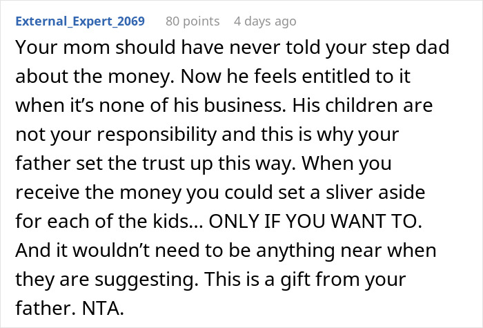 Teen Unexpectedly Inherits A ‘Crazy’ Inheritance From Dad, Drama Ensues When Mom Finds Out Teen Unexpectedly Inherits A ‘Crazy’ Inheritance From Dad, Drama Ensues When Mom Finds Out